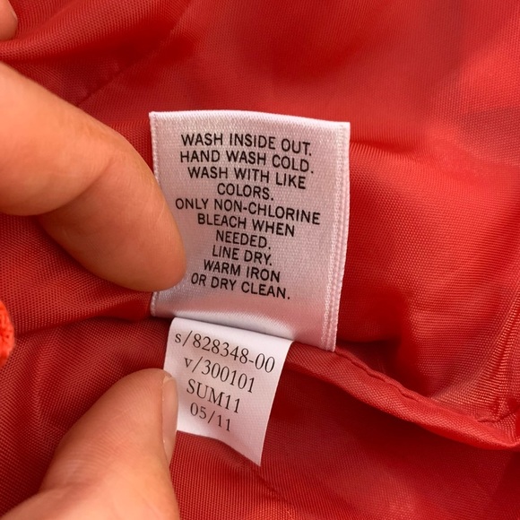 Banana Republic Red-Orange Linen Blend Blazer Jacket 2 - Picture 9 of 14